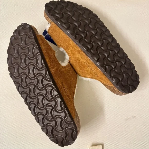 NWT Birkenstock Arizona Fur Lined Shearling Sandals - Picture 10 of 10